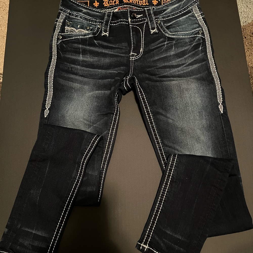 Rock revival jeans size 24